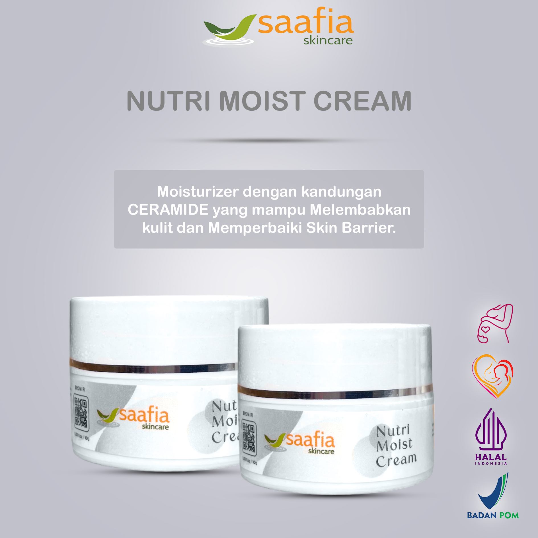 Kandungan Nutri Moist Cream